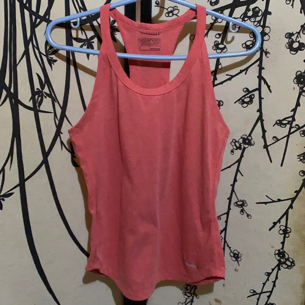 Patagonia Women’s Pink/Coral Racerback Tank Top
